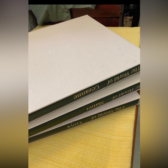Set of 3 vintage art history books